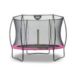 EXIT Silhouette trampoline o244cm roze 12.93.08.60 0